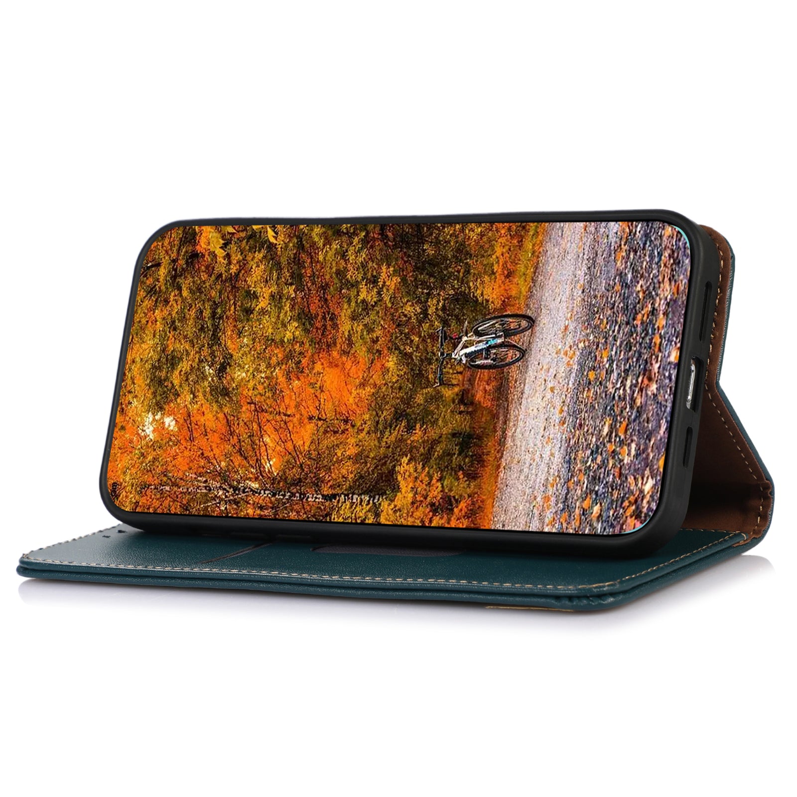 KHAZNEH Phone Case for Motorola Moto E13 4G Nappa Texture Genuine Cowhide Leather Phone Wallet Cover Stand KHAZNEH Phone Case for Motorola Moto E13 4G Nappa Texture Genuine Cowhide Leather Phone Wallet Cover Stand